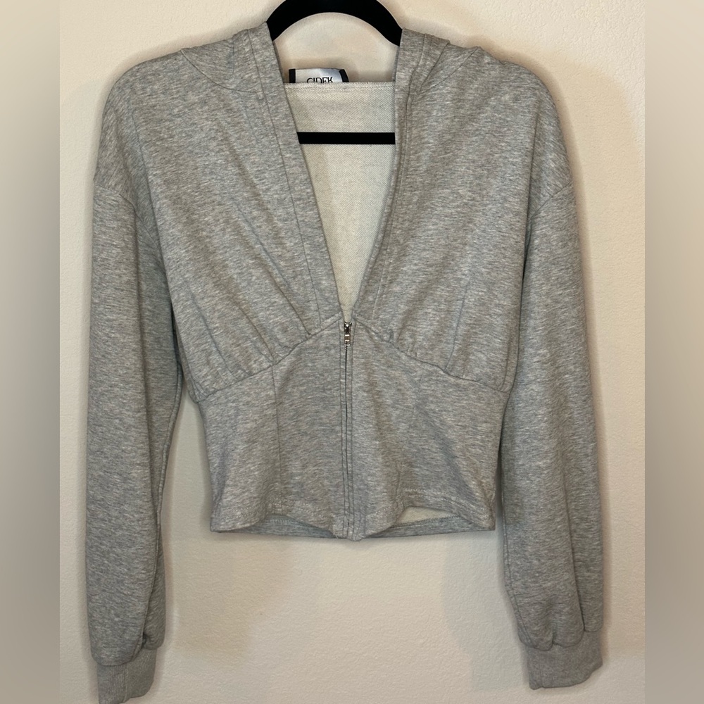 Cider jacket with hoodie